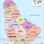 barbados-political-map